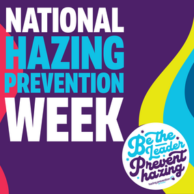 Hazing Prevention Week