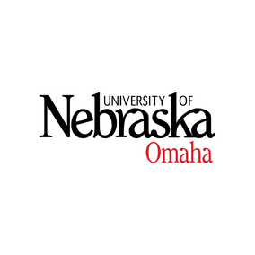University of Nebraska Omaha logo with black and red text.